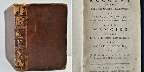 1783 antique quaker leader - 1783,