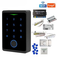 Kit Sistema Controllo Accesso WIFI Impronte Digitali Biometrico Serratura Porta Apriporta Elettronico