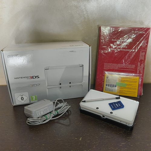 Console nintendo 3ds bianca - console,