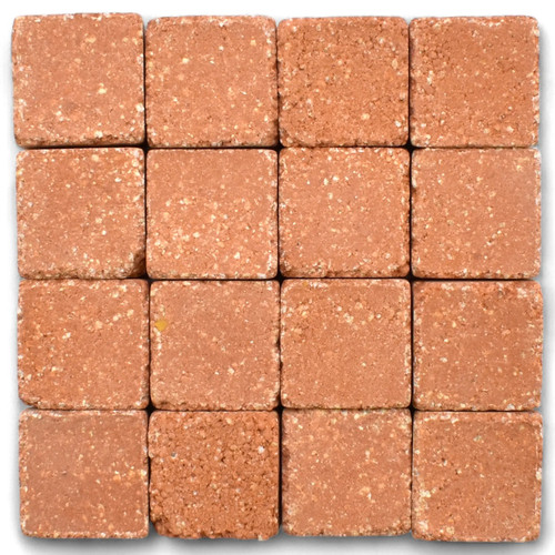Pietre per mosaico arancione