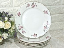 SELTMANN WEIDEN BAVARIA PORCELLANA FIORI DI PESCO SET 5 PIATTI  PIANI DIAM 24CM 