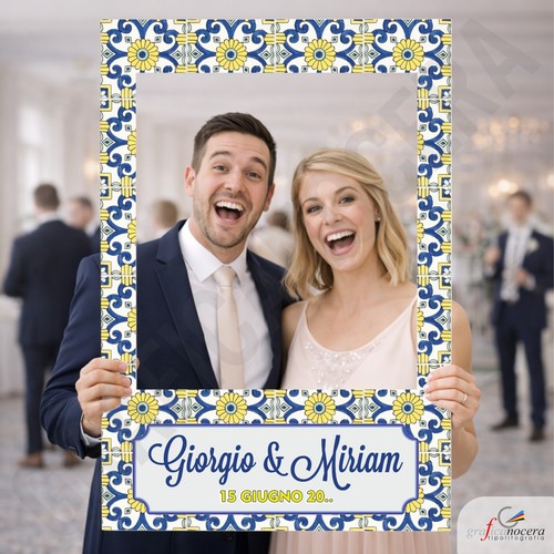 Cornice photo booth - photo, tema