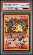 Charizard psa auto - -,