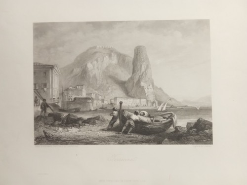 Antica incisione terracina - antica,