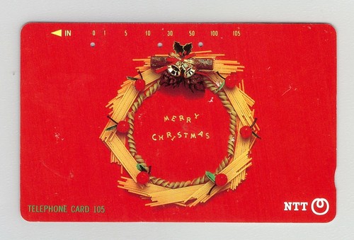 Scheda telefonica natale - scheda,