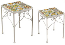 SET 2 TAVOLO TAVOLINO TOP