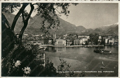 1938 riva del garda panorama - riva,