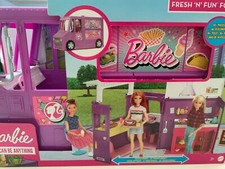 Barbie Food Truck come nuovo con scatola e accessori originali