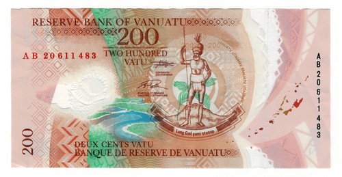 Banconota vanuatu 200 vatu - banconota,