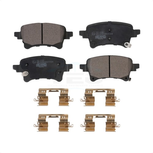 Rear ceramic disc brake pads - ceramic,