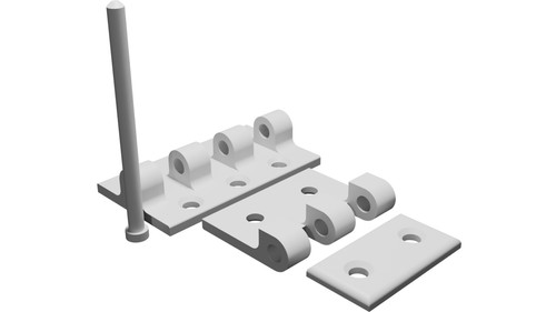 Cerniera porta plexiglass - cerniera,