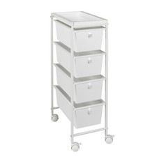WENKO Carrello Con 4 Ripiani