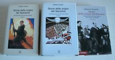 ROBERTO VIVARELLI STORIA DELLE ORIGINI DEL FASCISMO IL MULINO 3 VOLUMI