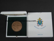 PAPA POPE FRANCESCO MEDAGLIA OFFICIAL MEDAL BRONZO ANNO XII PONT. VATICANO 2024