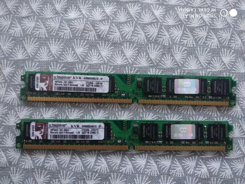 2gb kingston ram - ddr2, (2x1gb)