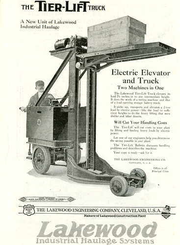 Carrello elevatore elettrico - , a