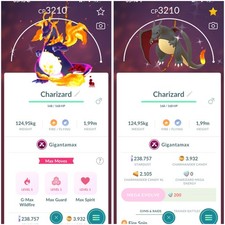 Shiny Gigantamax Charizard lv50 - 3 mosse Gmax | Tr-de 20K Stardust