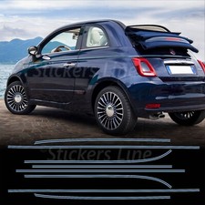 Adesivi fiat 500 - adesivi, riva