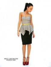 DENNY ROSE abito vestito dress INTROVABILE principe di galles tg M