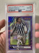 Collezione Merlin 2021-22 Cromo UCL Viola SSP 9/15 Dusan Vlahovic #92