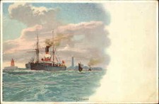 Willy Stower piroscafo nave a