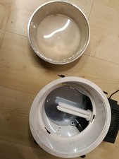 FARETTO  INCASSO GUZZINI EASY TONDO  FLUORESCENTE 1X18W - 2X18W USATO  X RICAMBI