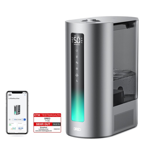 Umidificatore dreo smart - umidificatore, 6l