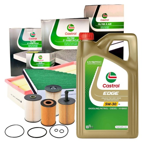 Kit tagliando castrol 5lt - kit, +