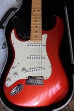 Chitarra elettrica Fender Stratocaster Made in USA 2003 mancina, manico in acero
