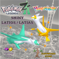 SHINY LATIOS LATIAS LEGENDS ZA
