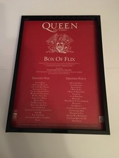 QUEEN-BOX OF FLIX-A4 framed