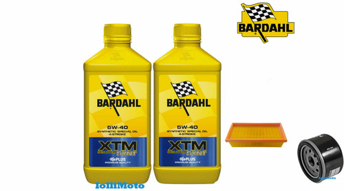 Kit tagliando bardahl xtm 5w40 - kit,