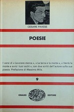PAVESE CESARE POESIE. LAVORARE