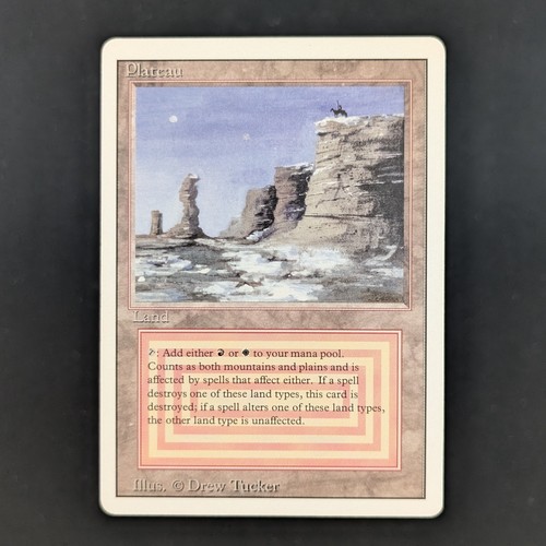 Mtg plateau - (gd), <<//