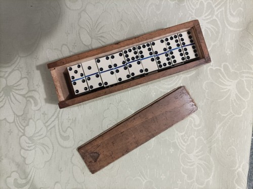 Domino gioco antico pezzi - 45,