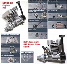Deagostini 3cc Nitro Motore RC