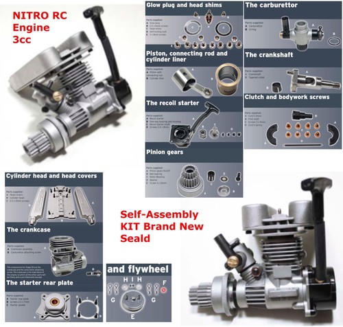 Deagostini 3cc nitro - 3cc, rc
