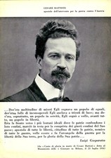 Cartolina - Cesare Battisti -