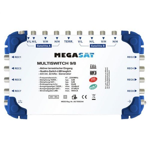Megasat multiswitch 8 - megasat,