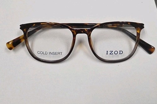 New izod brown clear tortoise - new,
