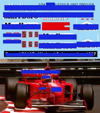 Decals per ferrari f310b - 1/24,