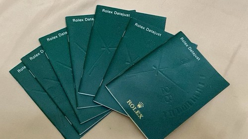 Libretto booklet rolex - booklet,