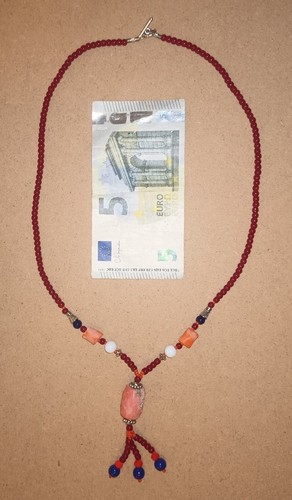 Collana vintage pietre dure