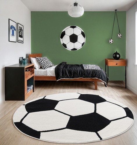 Tappeto calcio cameretta