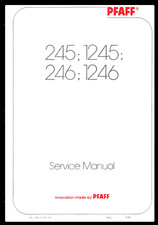 PFAFF 245 1245 246 1246