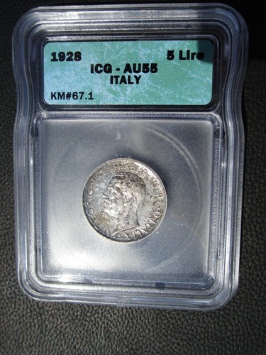 1928 italia lire - 5, 55