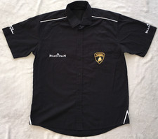 Lamborghini BlancPain Super Trofeo Racing Motorsport maglia uomo bottoni taglia M