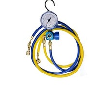 kit GRUPPO MANOMETRICO 1 VIA PER GAS RIFRIGERANTE R32/R410A/R407C/R134a