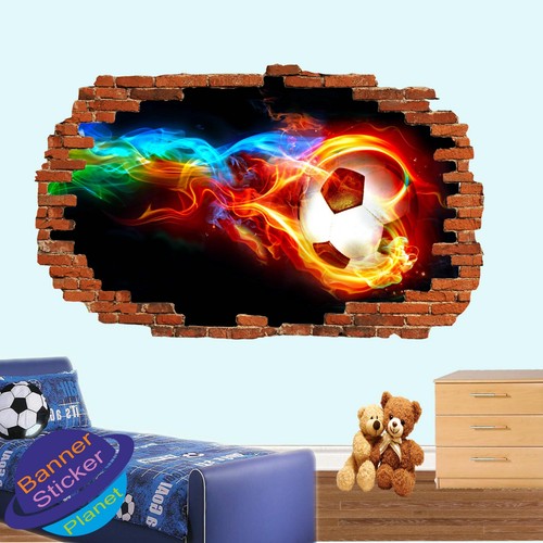 Adesivo parete football - adesivo,