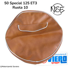 Copriruota scorta Marrone  Vespa 50 Special 125 ET3  Ruota 10